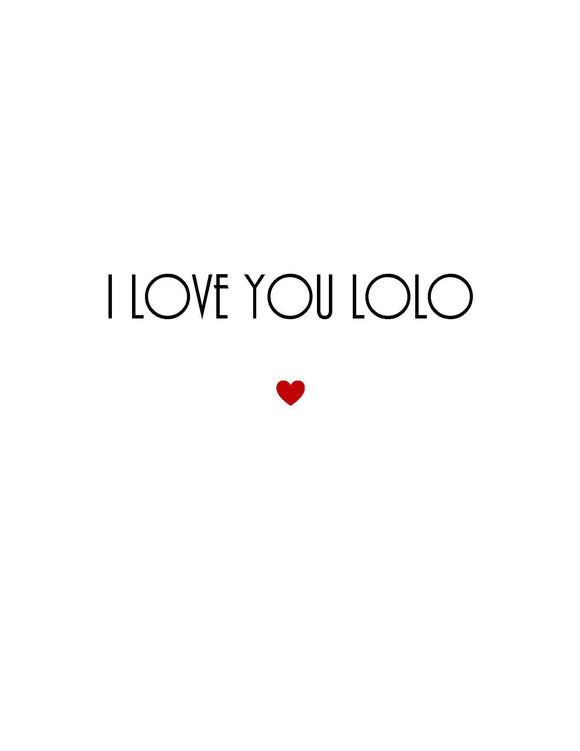 LOLO - Lots of love by